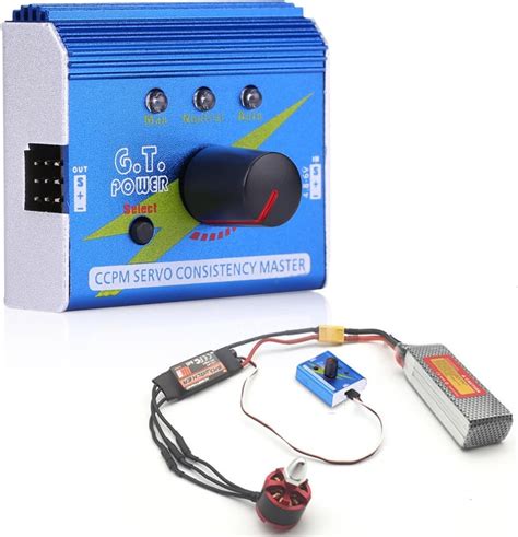 Ccpm Servo Consistency Master Motor Servo Tester Multifunction Esc