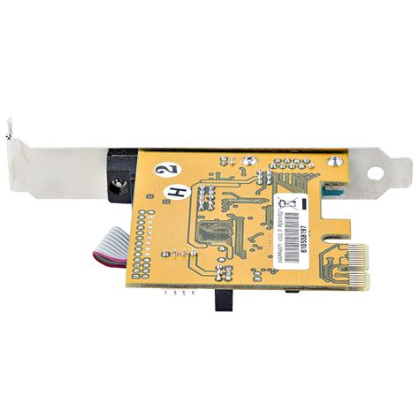 StarTech Carte Série PCI Express à 2 ports 21050 PC SERIAL