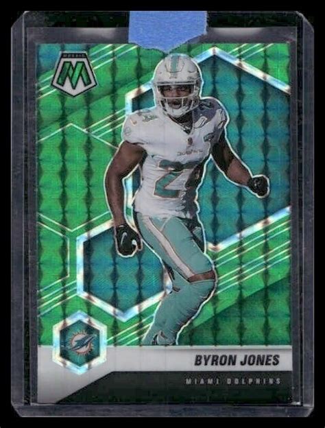 2021 Panini Mosaic 127 Byron Jones Prizm Green Miami Dolphins EBay