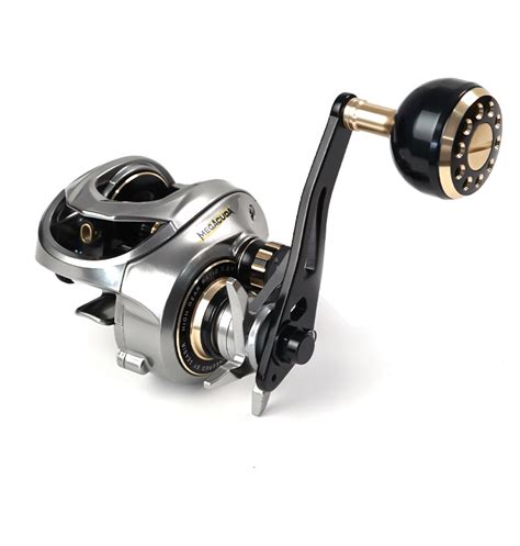 Seasir Megacuda Metal Baitcasting Reel Aluminum Frame Carbon Side