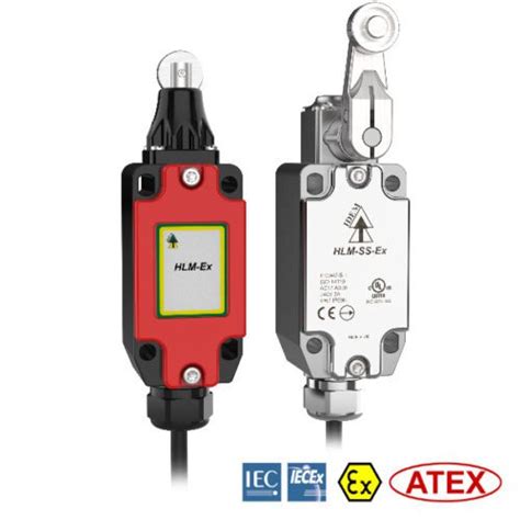 Hazardous Area Safety ATEX Zone 0 22 E Stop Safety Switch IECex