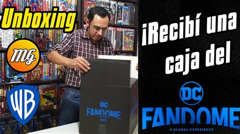 Recibí una caja de Warner Bros por el DC Fandome Unboxing