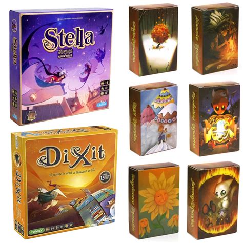 Dixit Stella Univerus English Board Game Dixit Expansion Journey