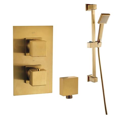 Noveua Mayfair Concealed Thermostatic Shower Valve With Sliding Rail