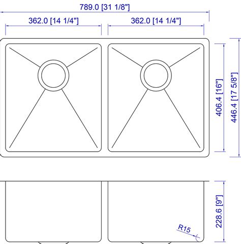 Stainless Steel Handmade Double Sink Dr 3117jiangmen Speed Stainless