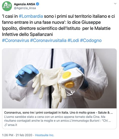 Il Coronavirus In Lombardia E Le Tensioni Tra Renzi E Conte Il Foglio