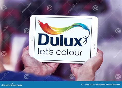 Dulux paint company logo editorial photography. Image of professional ...