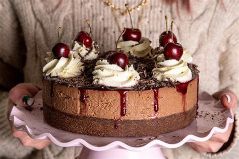 Gluten Free Black Forest Cheesecake Recipe No Bake