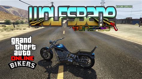 GTA Online DLC Motoqueiros Tunando Western Wolfsbane YouTube