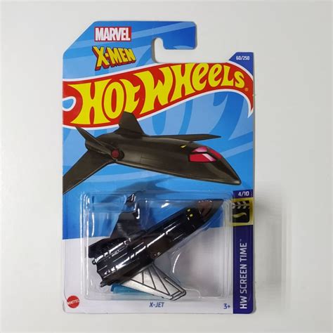 Hot Wheels X Jet X Men Hw Screen Time Shopee Brasil
