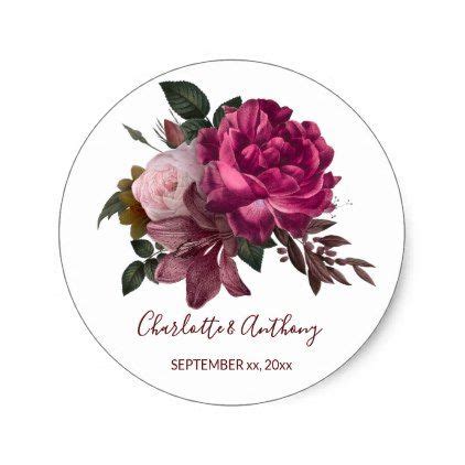 Wedding Stickers Labels 50 000 Results Zazzle Wedding Stickers