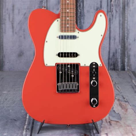 Fender Deluxe Nashville Telecaster Fiesta Red Guitars Electric Solid Body Replay Guitar