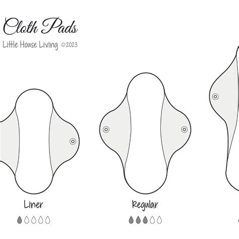 Cloth Pads Pattern Home Stead Made Store