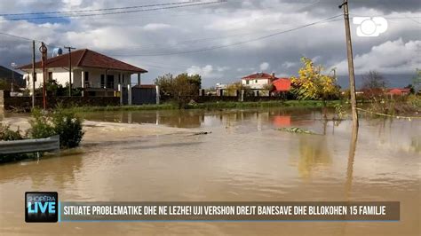 Lumi Gjadër del nga shtrati 15 familje të izoluara raportim live nga