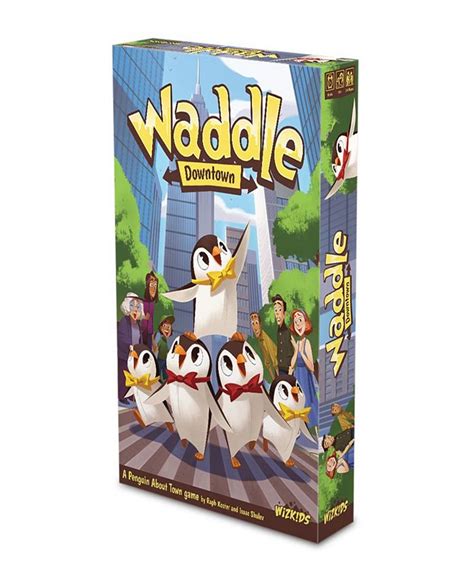 Wizkids Games Waddle Strategic Penguin Sightseeing Game Wizkids