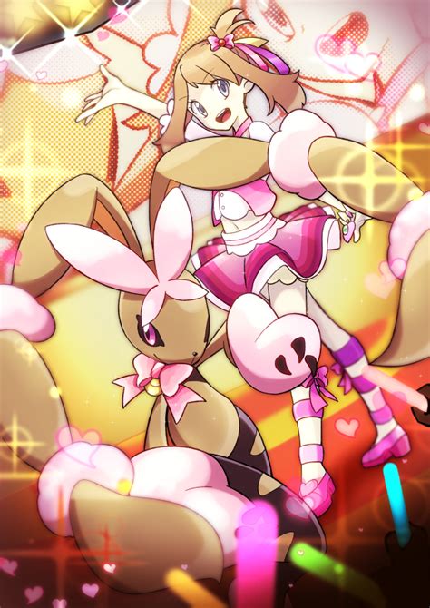 May Lopunny And Mega Lopunny Pokemon And 1 More Drawn By Jam8686