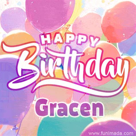 Happy Birthday Gracen S For Her Download On