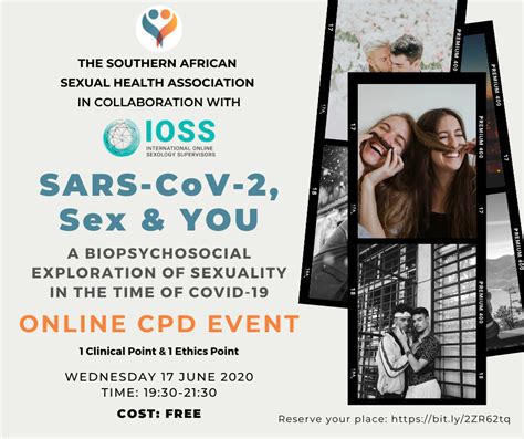 Sars Cov 2 Sex And You Southern African Sexual Health Association