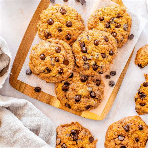 Chewy Pumpkin Chocolate Chip Cookies • Food Folks And Fun