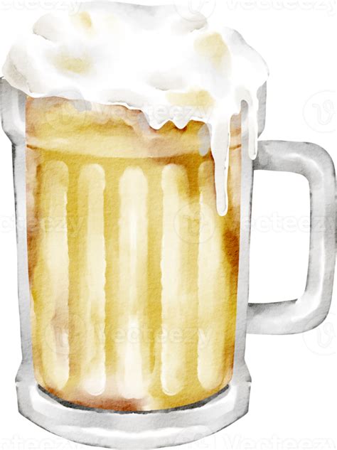 Watercolor Beer Mug 16539770 Png