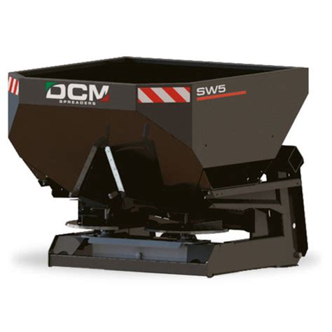 Mounted Fertilizer Spreader Sw5 Series Dcm Spreaders Solid Double Disc Professional