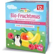 SPAR Natur pur Bio Fruchtmus Apfel Banane Himbeere 4 Stück 360 G online