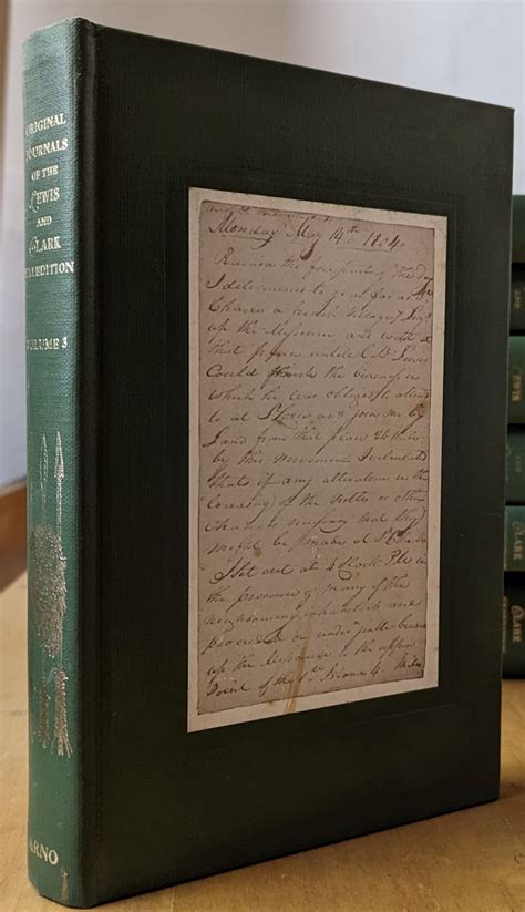 Original Journals Of The Lewis And Clark Expedition Vol