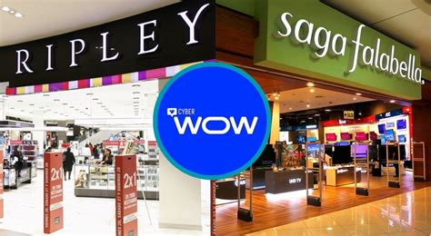 Cyber Wow Falabella Y Ripley Rematan Hasta En Ropa