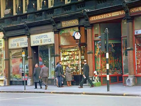 40 Vintage Color Photographs Of Liverpool Uk In The 1950s And 1960s