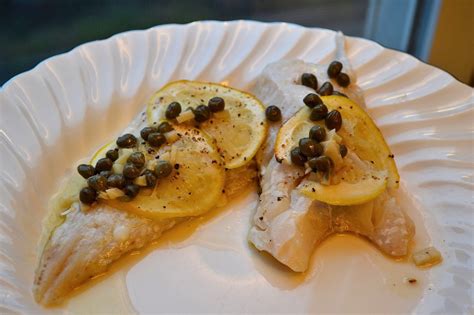 Baked Haddock with Lemon-Caper Sauce | THE CLASSICAL KITCHEN