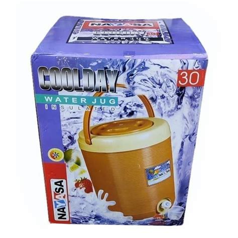 Capacity 10 Liter Nayasa Coolday Insulated Water Jug At Rs 1350 Box In