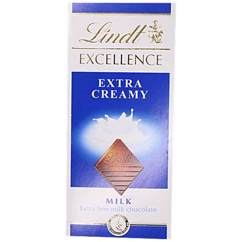 Buy Lindt Excellence Milk Chocolate Extra Creamy Online At Best Price