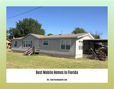 Discover the Best Mobile Homes in Florida: Uncover Hidden Gems and Embrace the Unique Lifestyle ...