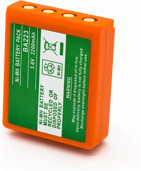 Amazon ExpertPower Ni MH 3 6V 2200mah Battery For HBC BA223000