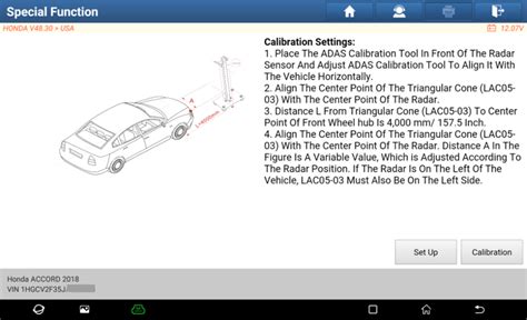 Honda 2018 Accord Adas Calibration Operation Tutorial