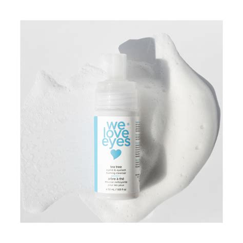 We Love Eyes Tea Tree Eyelid Foaming Cleanser