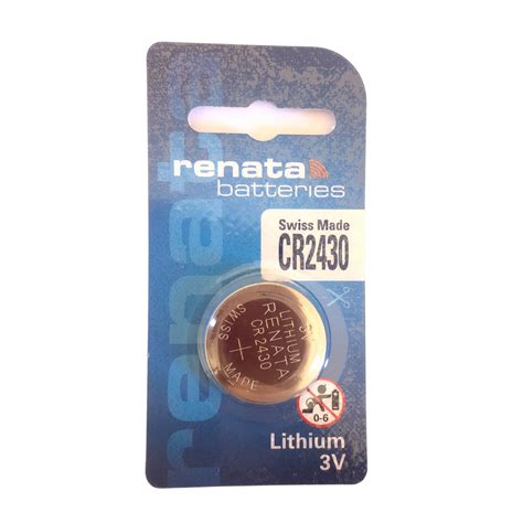 Renata CR2430 Battery - David Irons