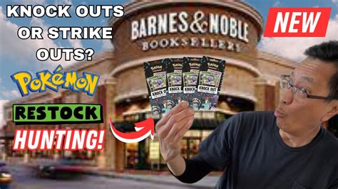 Pokemon Cards Restock Hunting At Barnes Noble Opening The New Knock