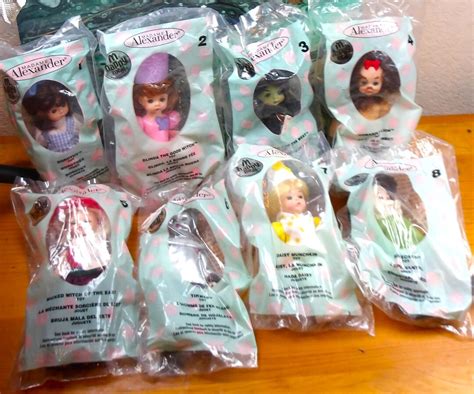 Madame Alexander Wizard Of Oz Mcdonald Happy Meal Dolls Still In