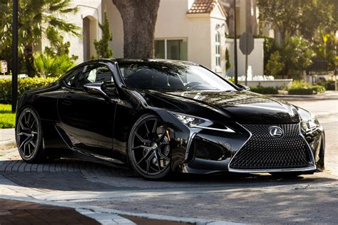 Lexus Lf Lc Black Sports Car