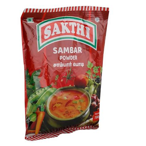 Sakthi Sambar Powder Packaging Size 100 G At Best Price In Bengaluru