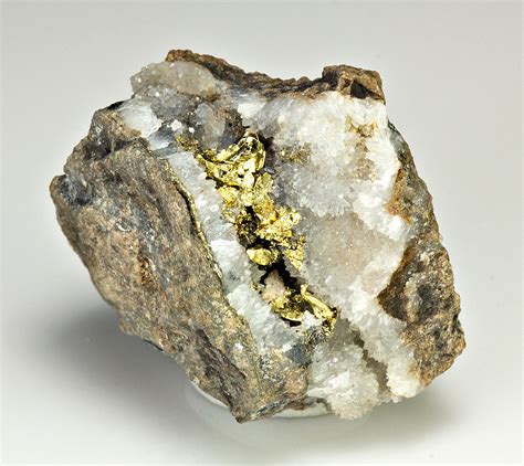 Gold with Quartz - Minerals For Sale - #1503503