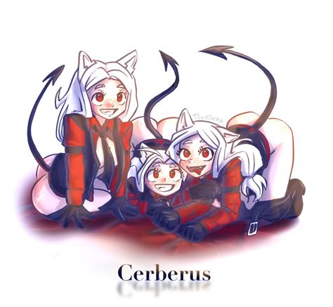 Rule 34 3girls Cerberus Helltaker Demon Female Female Only Helltaker