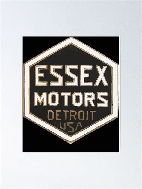 Essex Motor Company Logo Classic T Shirt Png Poster For Sale By Dorothyturney Redbubble