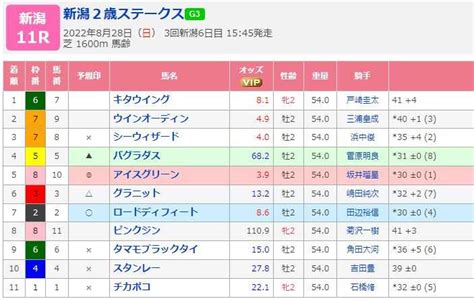 第42回新潟2歳ステークス GⅢ 中央とか地方とか 楽天ブログ