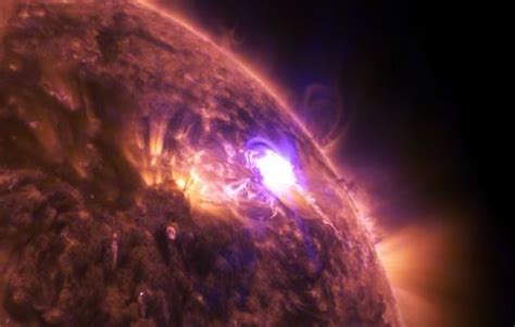 VIDEO Nasa Une éruption solaire filmée en ultra haute définition