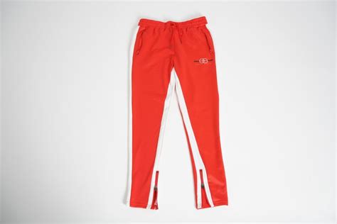 Top Flight Track Pants In Red Everything Is 30 Off On