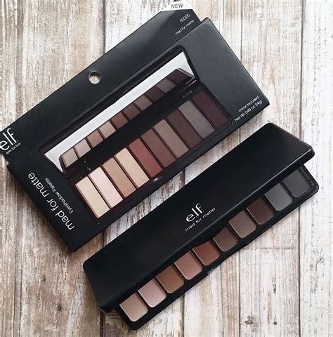 E L F Mad For Matte Eyeshadow Palette Nude Mood Beautyspot