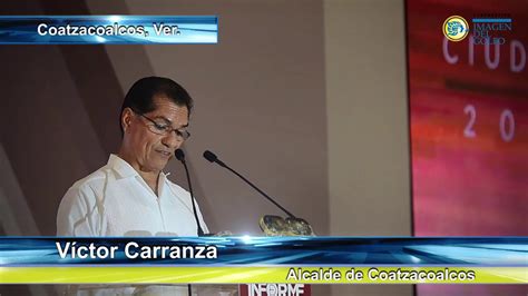 Primer Informe de Labores de Víctor Carranza Coatzacoalcos YouTube