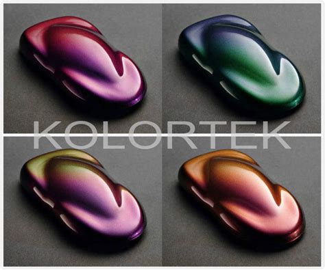 KOLORTEK color changing pigments, chameleon pigment, chameleon pigment paint Car Paint Colors ...